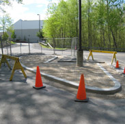 Custom island in Waterford, CT