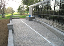 Versa Lok patio and stairs in New London, CT